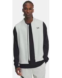 Under Armour - Unstoppable Fleece Grid Vest Hydro - Lyst