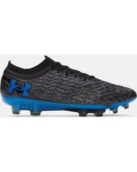 Under Armour - Magnetico Elite 5 Fg Fußballschuhe Für Herren Titan Grau Blau Atlantis - Lyst