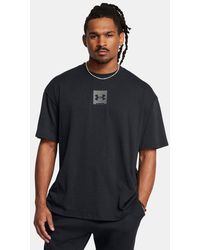 Under Armour - T-Shirt M Hw Os Sm Box Ss T-Shirt - Lyst