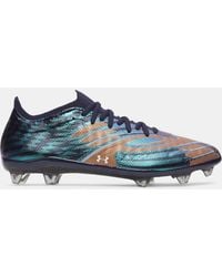 Under Armour - Shadow Elite 4 Fg Mach Soccer Cleats Midnight Metallic Copper Ore - Lyst