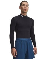 Under Armour - Coldgear Compression Mock Long Sleeve - Lyst