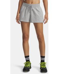 Under Armour - Sport Terry Shorts Mod Light Heather - Lyst