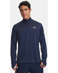 Under Armour - Tech Utility ¼ Zip Academy Posh - Lyst