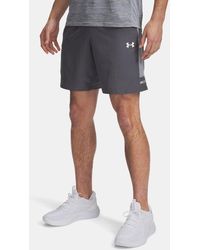 Under Armour - Pantalón Corto De 21 Cm (8,25" Tech Utility Para Hombre Castlerock Acero Blanco - Lyst
