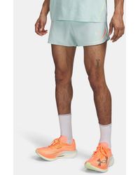 Under Armour - Velociti Elite Shorts Refresh Mint Electric Tangerine Fade - Lyst