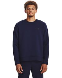 Under Armour - Unstoppable Fleece Crew - Lyst