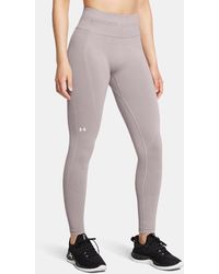 Under Armour - Train Seamless-Leggings Für Damen Tetra Weiß - Lyst