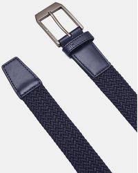 Under Armour - Drive Braided Belt Midnight Midnight - Lyst