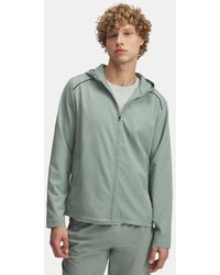 Under Armour - Launch Hooded Jacket Silica Hydro Reflective - Lyst
