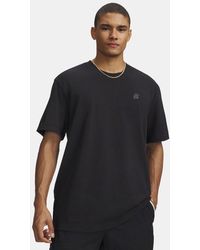 Under Armour - Curry Left Chest Logo T-Shirt Castlerock - Lyst
