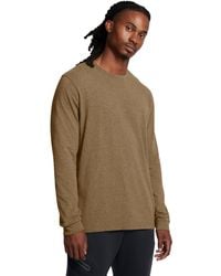 Under Armour - Ua Icon Charged Cotton® Long Sleeve - Lyst