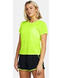Under Armour - Launch
Kurzarm-Oberteil Für Damen Retro Reflektierend - Lyst