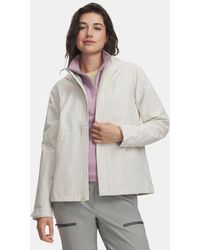 Under Armour - Cloudstrike Damesjack Steen Wit - Lyst
