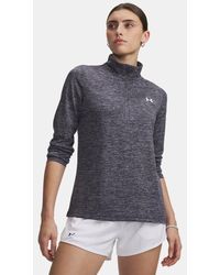 Under Armour - Tech Twist ½ Zip Midnight - Lyst