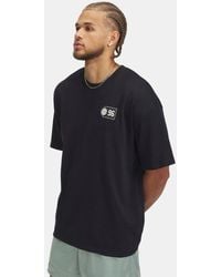 Under Armour - Heavyweight Hoops Courtside Short Sleeve Stone - Lyst