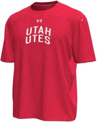 Under Armour - Ua Gameday Motion Heavyweight Collegiate T-shirt - Lyst