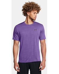 Under Armour - ' Tech Vent Geotessa Short Sleeve - Lyst