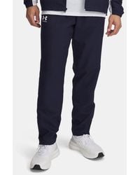 Under Armour - Rival Woven Windbreaker Pants Midnight Midnight - Lyst