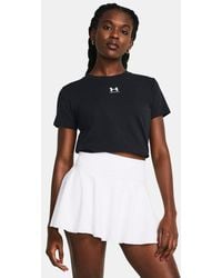 Under Armour - Rival Core
Kurzarm-Oberteil Für Damen Weiß - Lyst