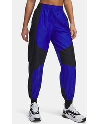 Under Armour - Pantalón Project Rock Woven Para Mujer Royal Royal - Lyst