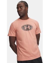 Under Armour - Ua Lockertag Print Short Sleeve - Lyst