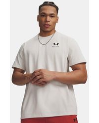 Under Armour - Logo Embroidered Heavyweight Short Sleeve Summit - Lyst