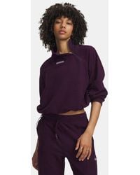 Under Armour - Performance Fleece ¼ Zip Echo Echo - Lyst