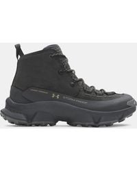 Under Armour - Charged Expanse Mid Leather Waterproof Hiking Boots Anthracite Bayou - Lyst