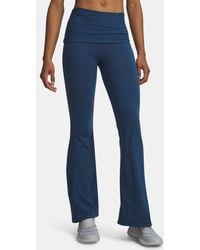 Under Armour - Meridian Foldover Rib Flare Leggings Wham Wham - Lyst