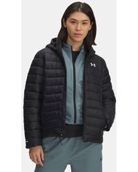 Under Armour - Sportswear Insulate Damesjack Zwart Wit - Lyst