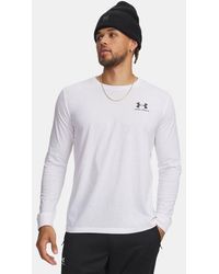 Under Armour - Left Chest Long Sleeve - Lyst