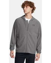 Under Armour - Vibe Woven Windbreaker Castlerock - Lyst