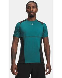 Under Armour - Heatgear Elite Fitted Short Sleeve Rack Ultimate Reflective - Lyst