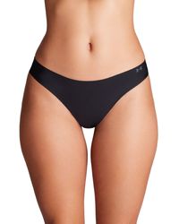 Under Armour - Ua Pure Stretch 3-pack No Show Thong - Lyst