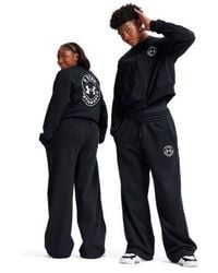 Under Armour - Ua X P-star Performance Fleece Wide Leg Pants - Lyst
