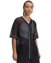 Under Armour - Sportstyle Baseball Jersey - Lyst