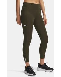 Under Armour - Legging Longueur Cheville Launch Pour Femme Expedition Réfléchissant - Lyst