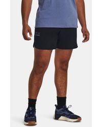 Under Armour - Shorts Project Rock Unstoppable Da Uomo / Pitch Grigio - Lyst