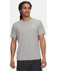Under Armour - Explor Trail Run Ultra Lightweight Short Sleeve Titanium Fade - Lyst