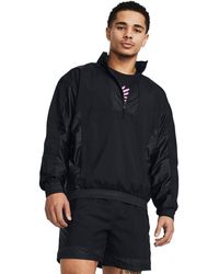 Under Armour - Veste curry woven - Lyst