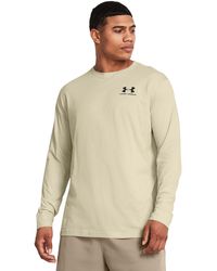 Under Armour - Maglia a manica lunga sportstyle left chest - Lyst