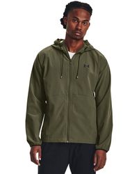 Under Armour - Giacca stretch woven windbreaker - Lyst