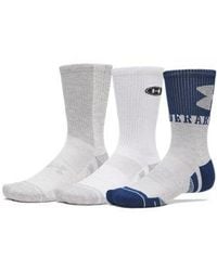 Under Armour - Ua Performance Tech 3-pack Crew Socks - Lyst