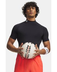 Under Armour - Heatgear Compression Mock Short Sleeve - Lyst