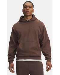 Under Armour - Ua Icon Fleece Washed Hoodie - Lyst