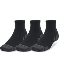 Under Armour - Performance Tech 3-pack Q Rter Socks - Lyst