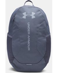 Under Armour - Zaino Hustle Lite Castlerock Acciaio - Lyst