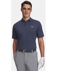 Under Armour - Tee To Pique Polo Downpour - Lyst