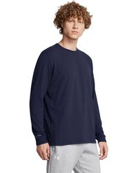 Under Armour - Ua Icon Charged Cotton® Long Sleeve - Lyst