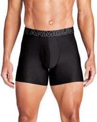 Under Armour - Performance Tech Solid Boxer Shorts - 6in - Lyst